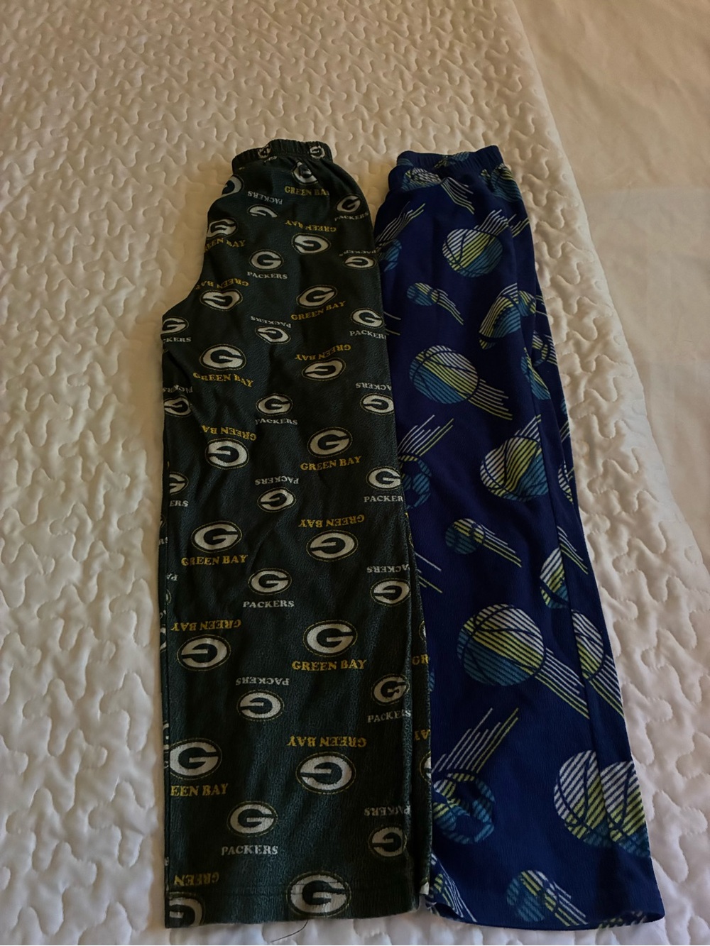 NFL Green Bay Packers Kids Pajama Pants - Green & Blue
